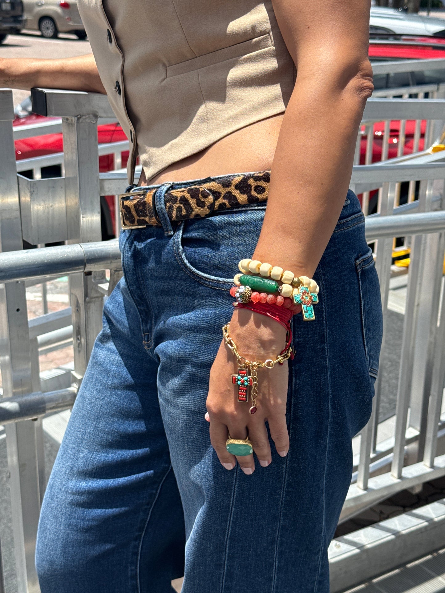 Boho Charm Link Bracelets