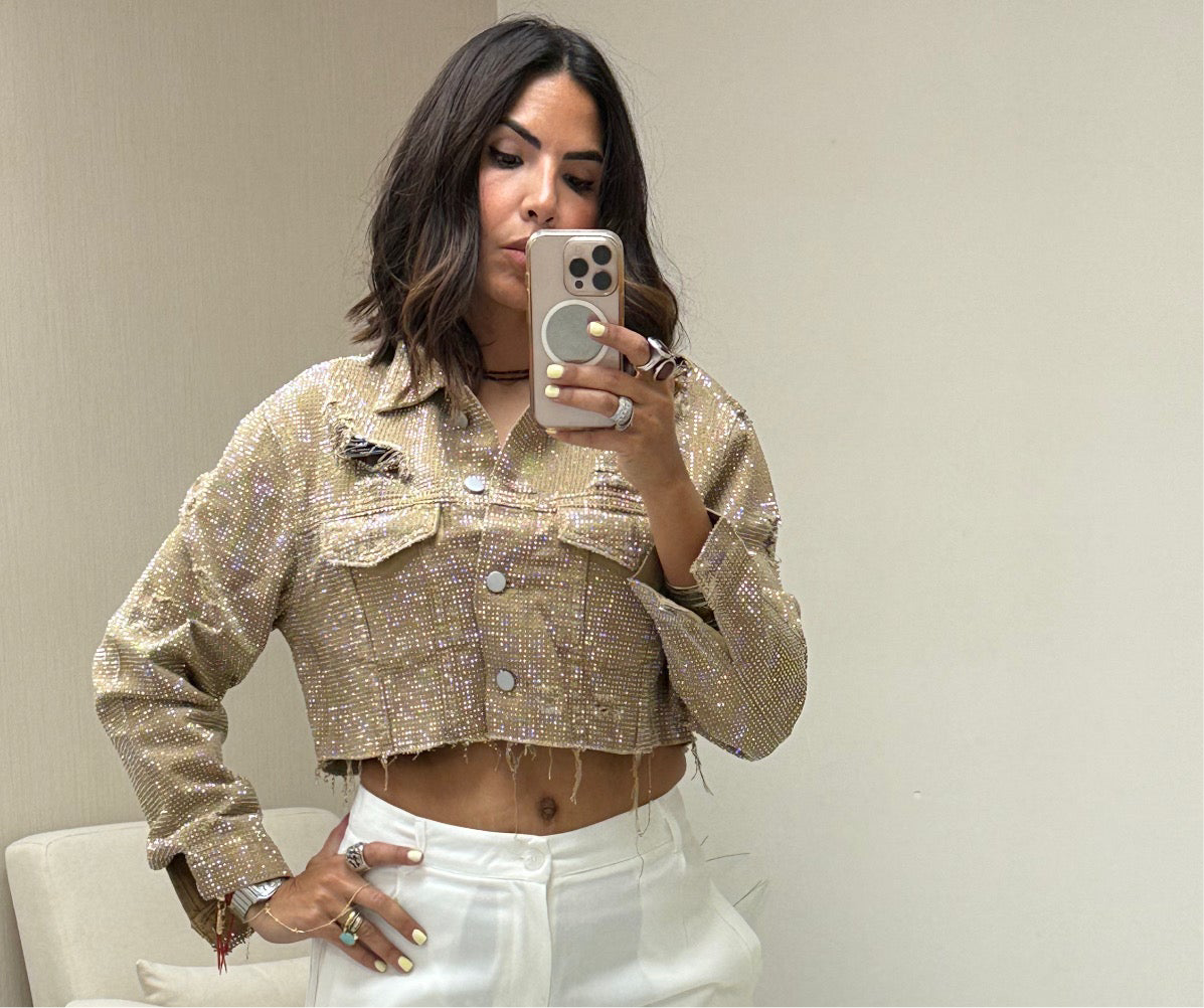 Stardust Rebel Cropped Jacket