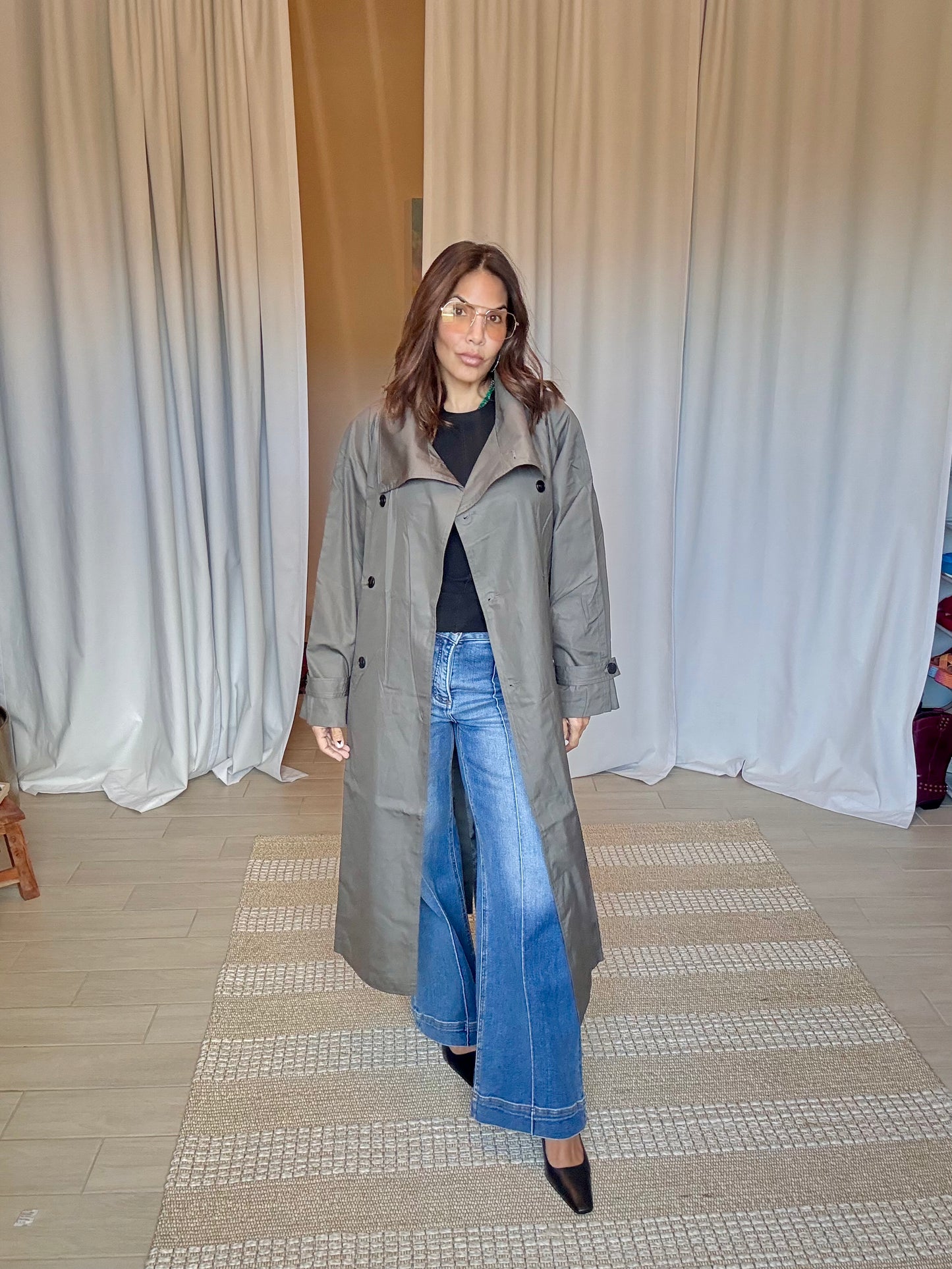 Urban Nomad Oversized Trench Coat