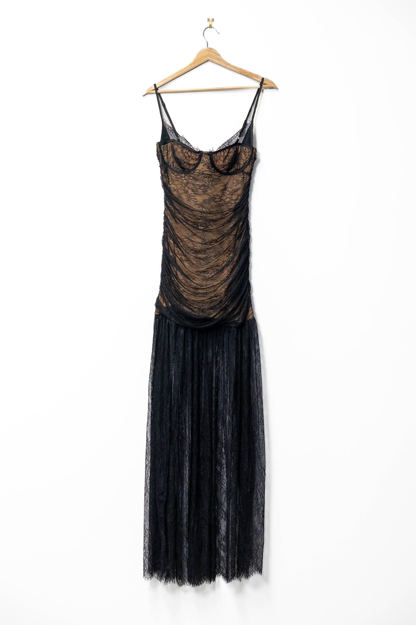 Double Lace Maxi Dress
