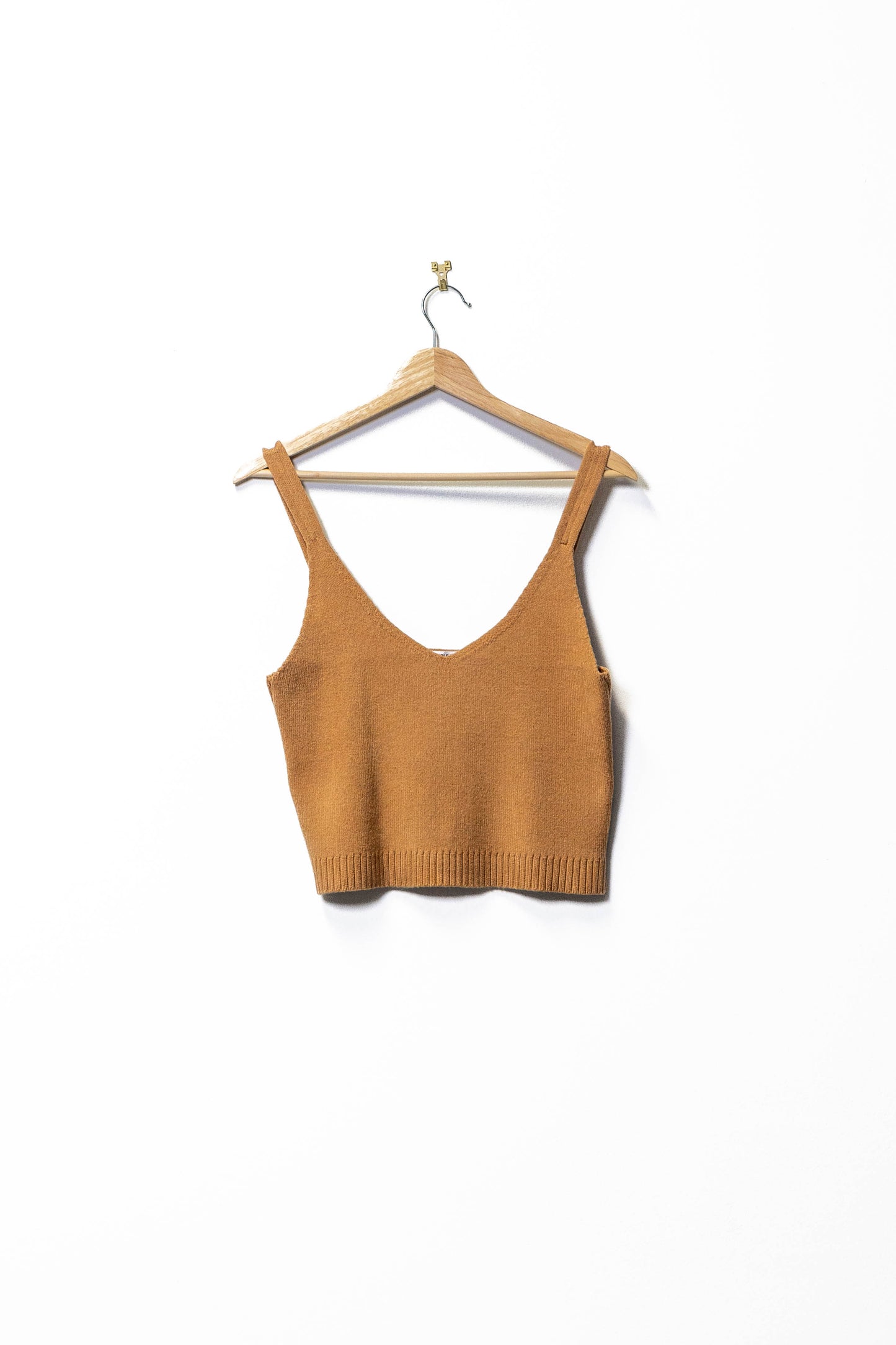 Cozy Knit Crop Tank