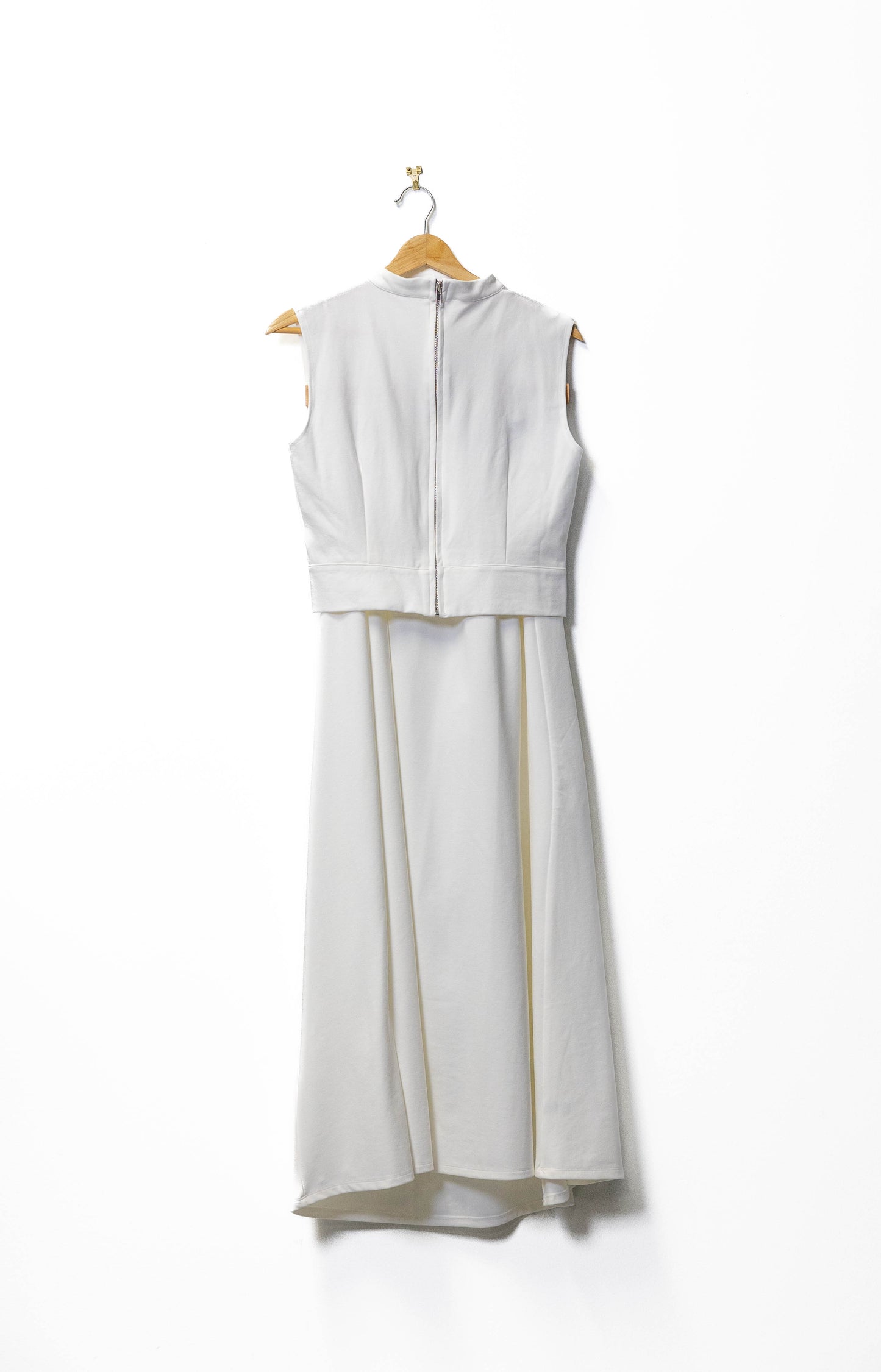 Sleeveless Pleated Midi Set