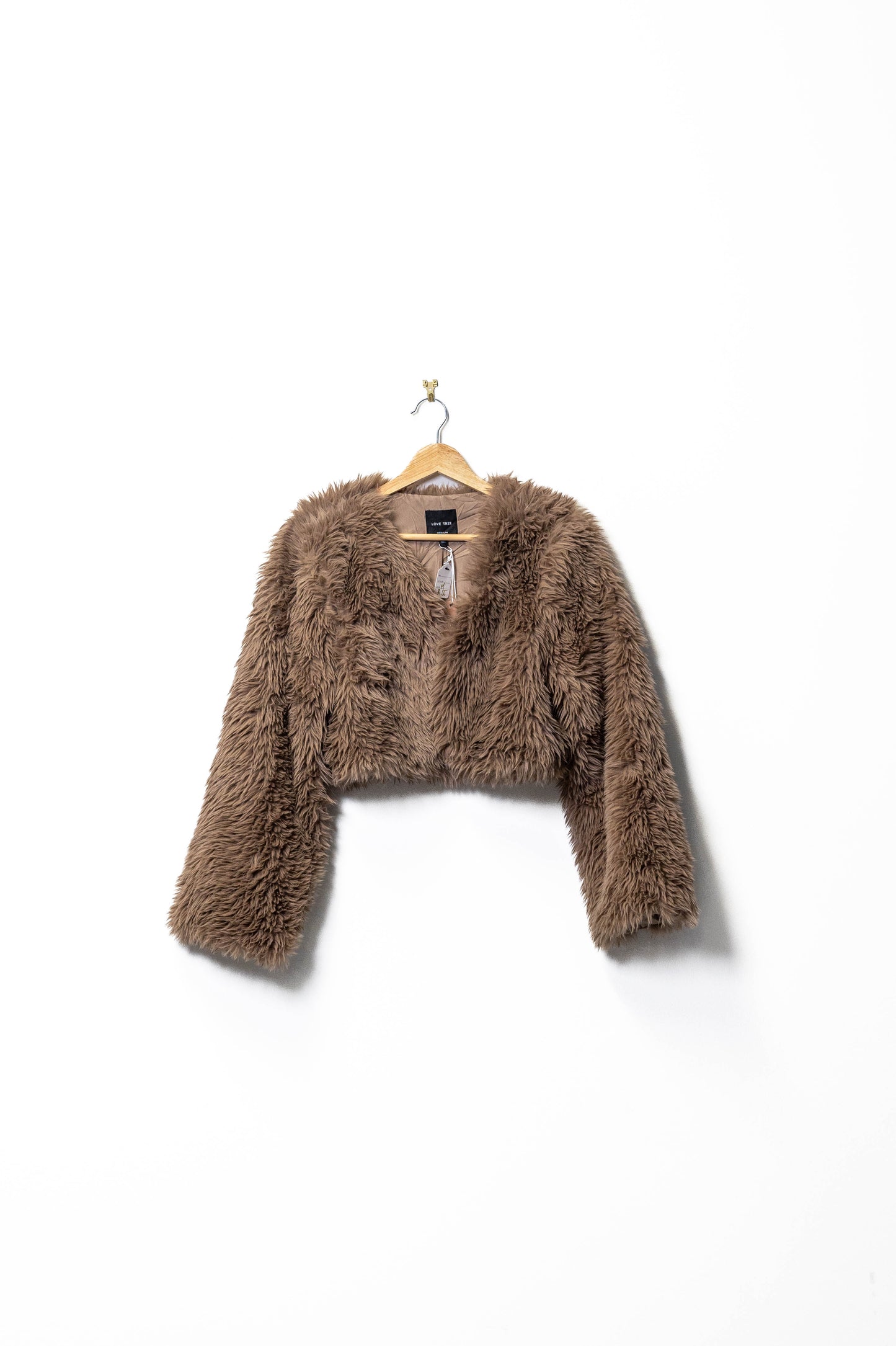 Faux Fur Cropped Jacket