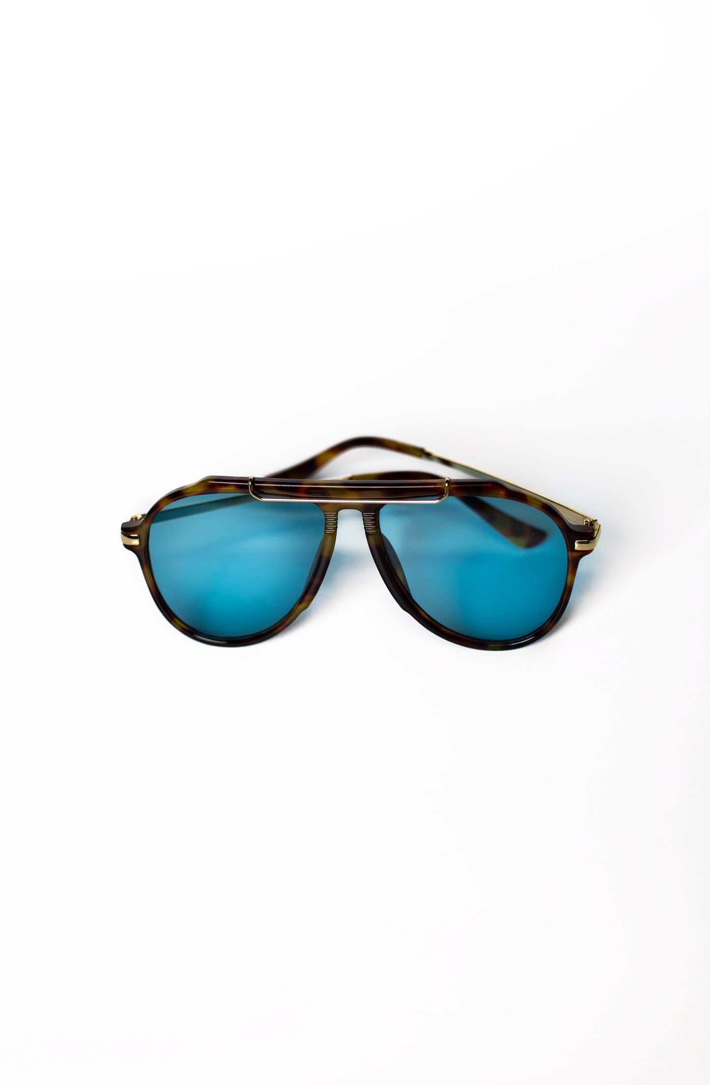Oversized Aviator - Blue Tints
