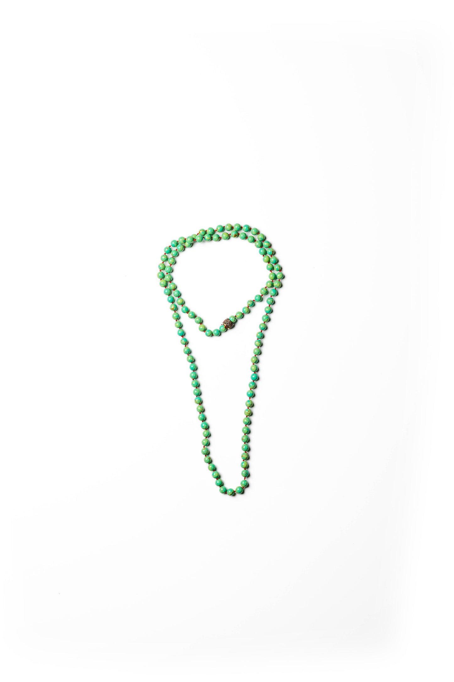 Verdant Serenity Beaded Necklace