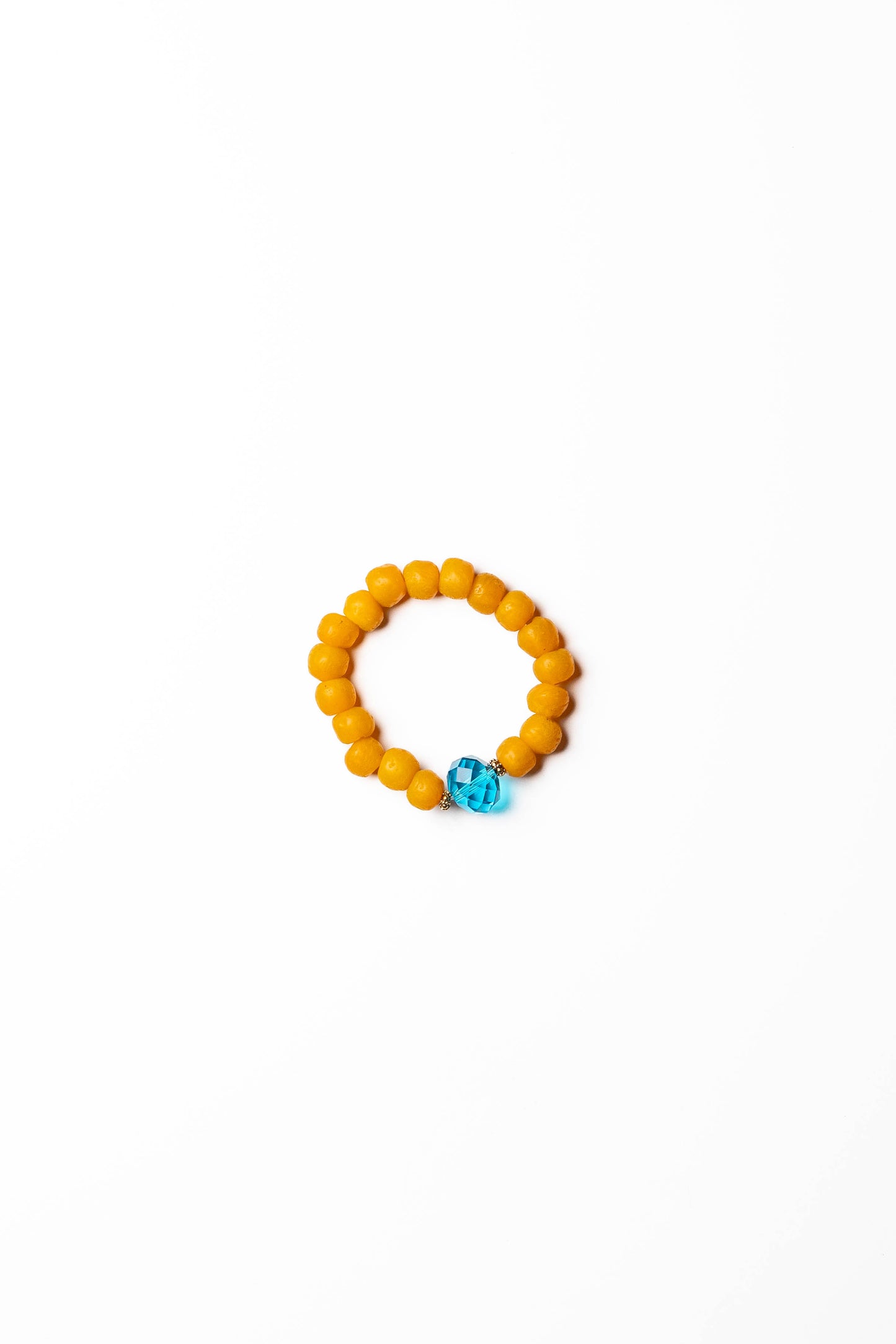 Golden Horizon Beaded Bracelet