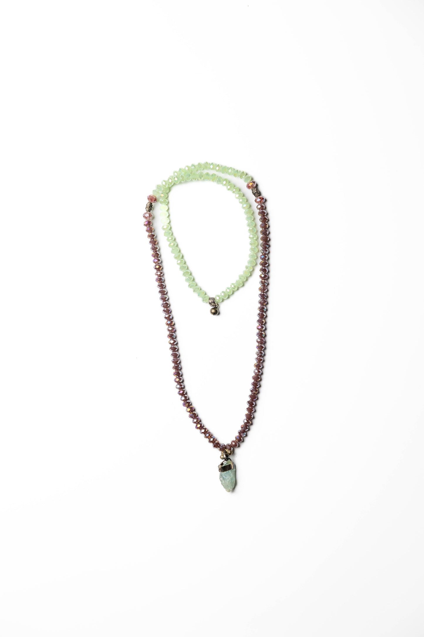 Earth & Crystal Harmony Layered Necklace