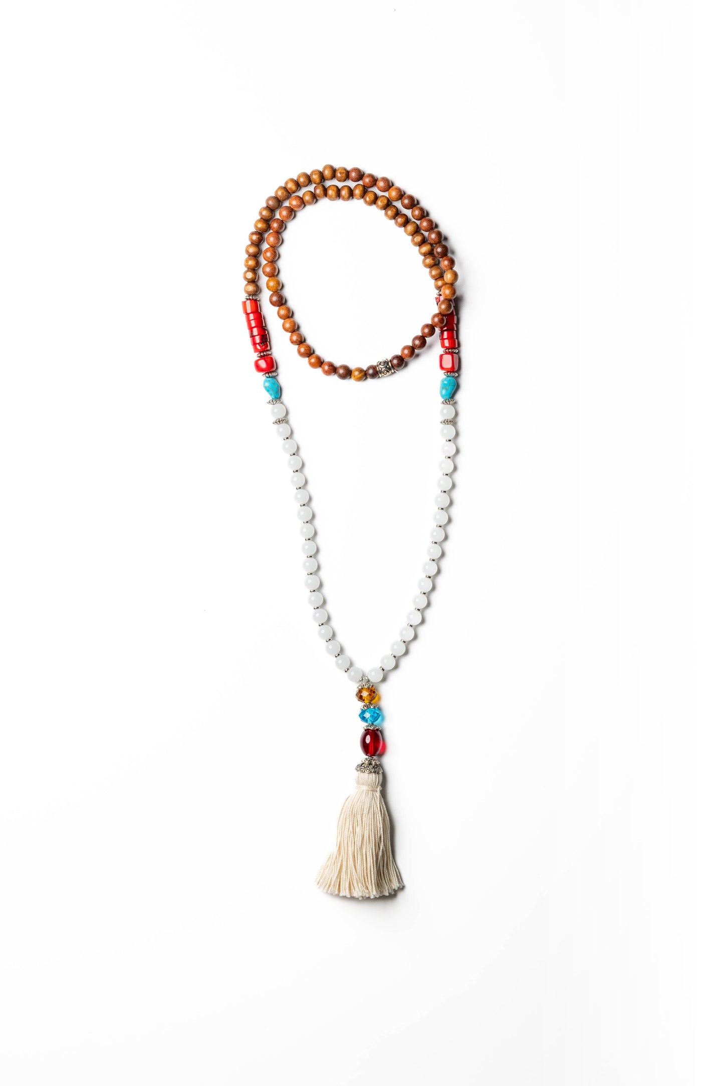 Bohemian Serenity Tassel Necklace