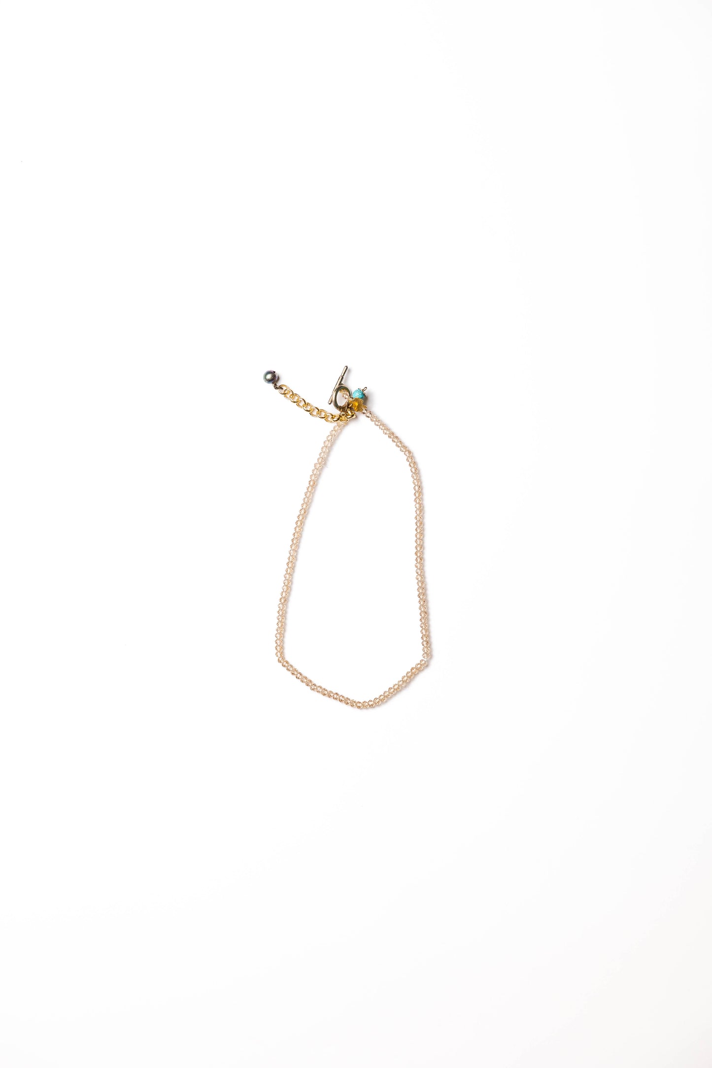 Delicate Pearl Beaded Necklace