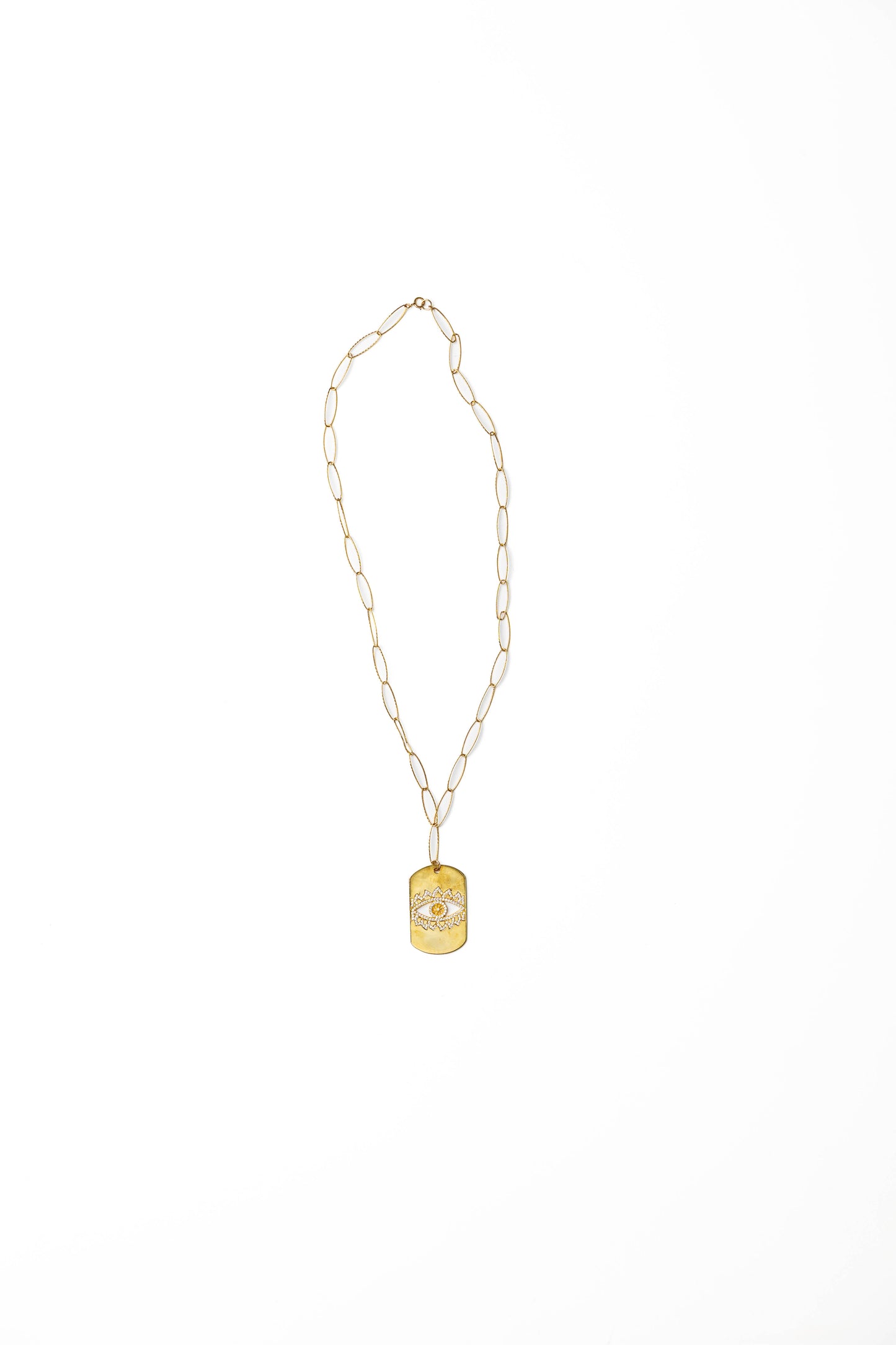 Golden Sunburst Pendant Necklace
