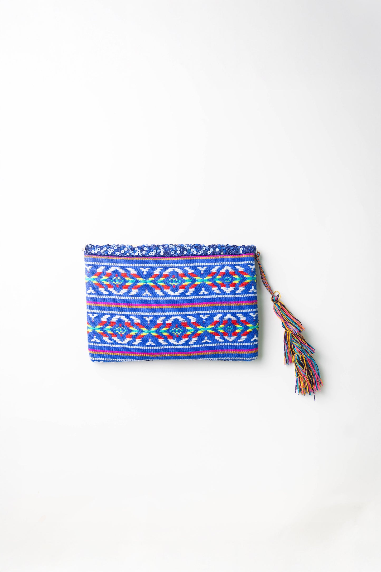 Bohemian Beaded Wristlet Clutch