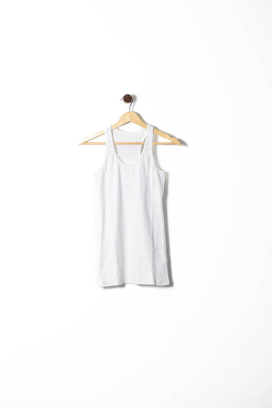 Essential Ribbed Cotton Tank Top