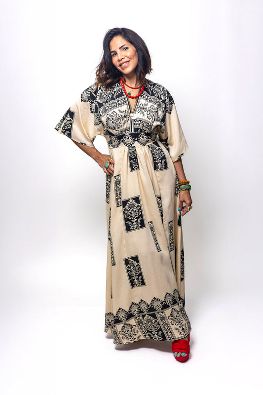 Kimono Maxi Dress