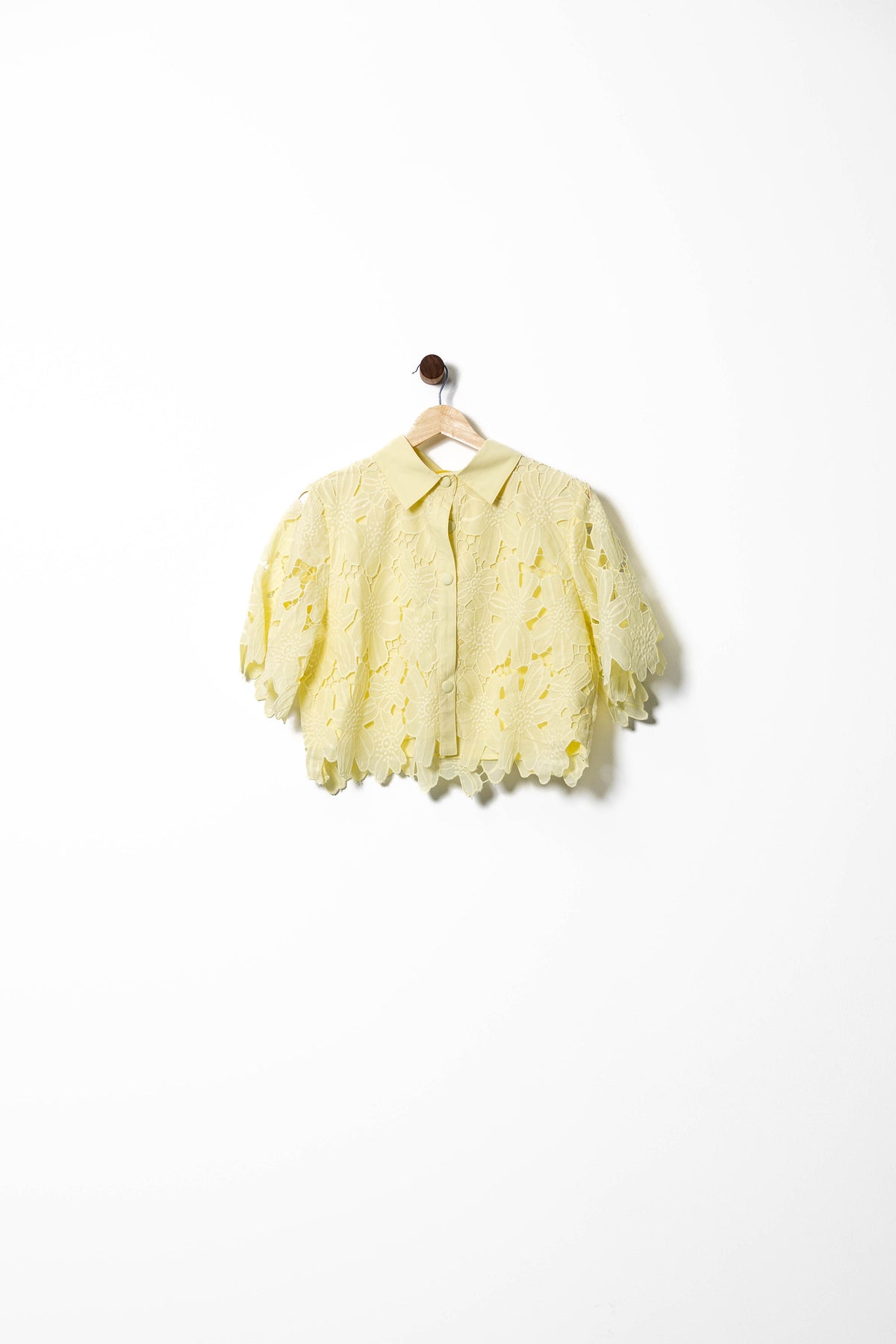 Sunlight Eyelet - Button-Up Top