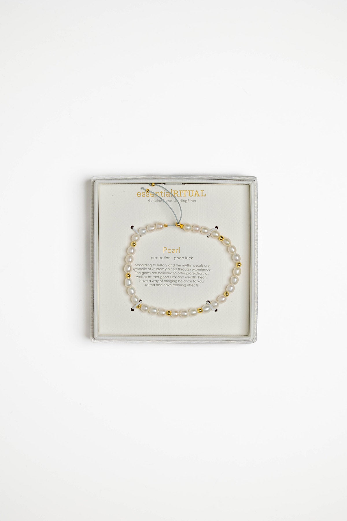 Essential Ritual Pearl Protection Bracelet