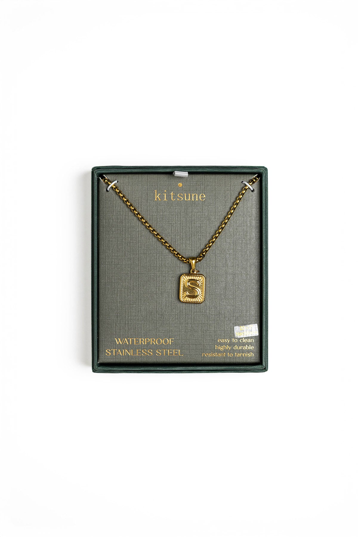 Initial Pendant Necklace