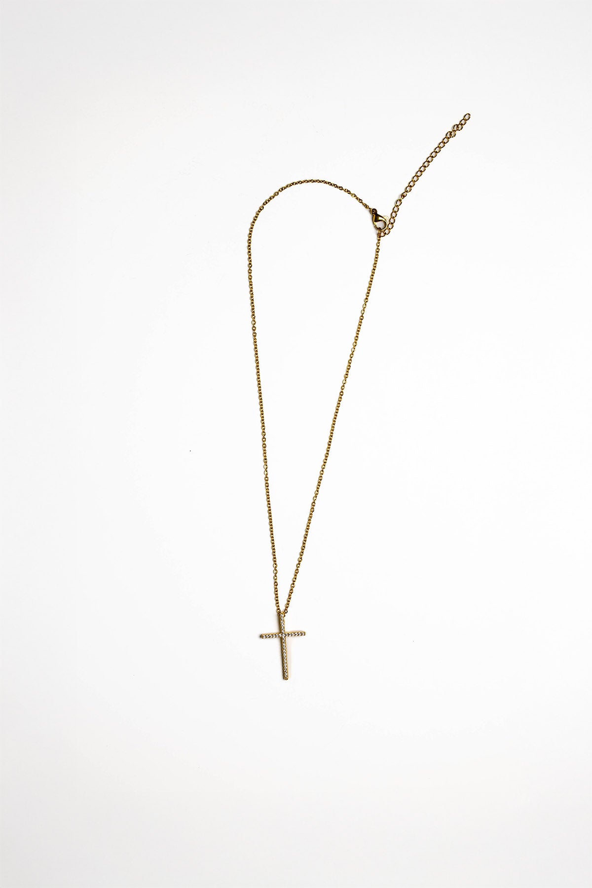 Faith Sparkle Cross Necklace