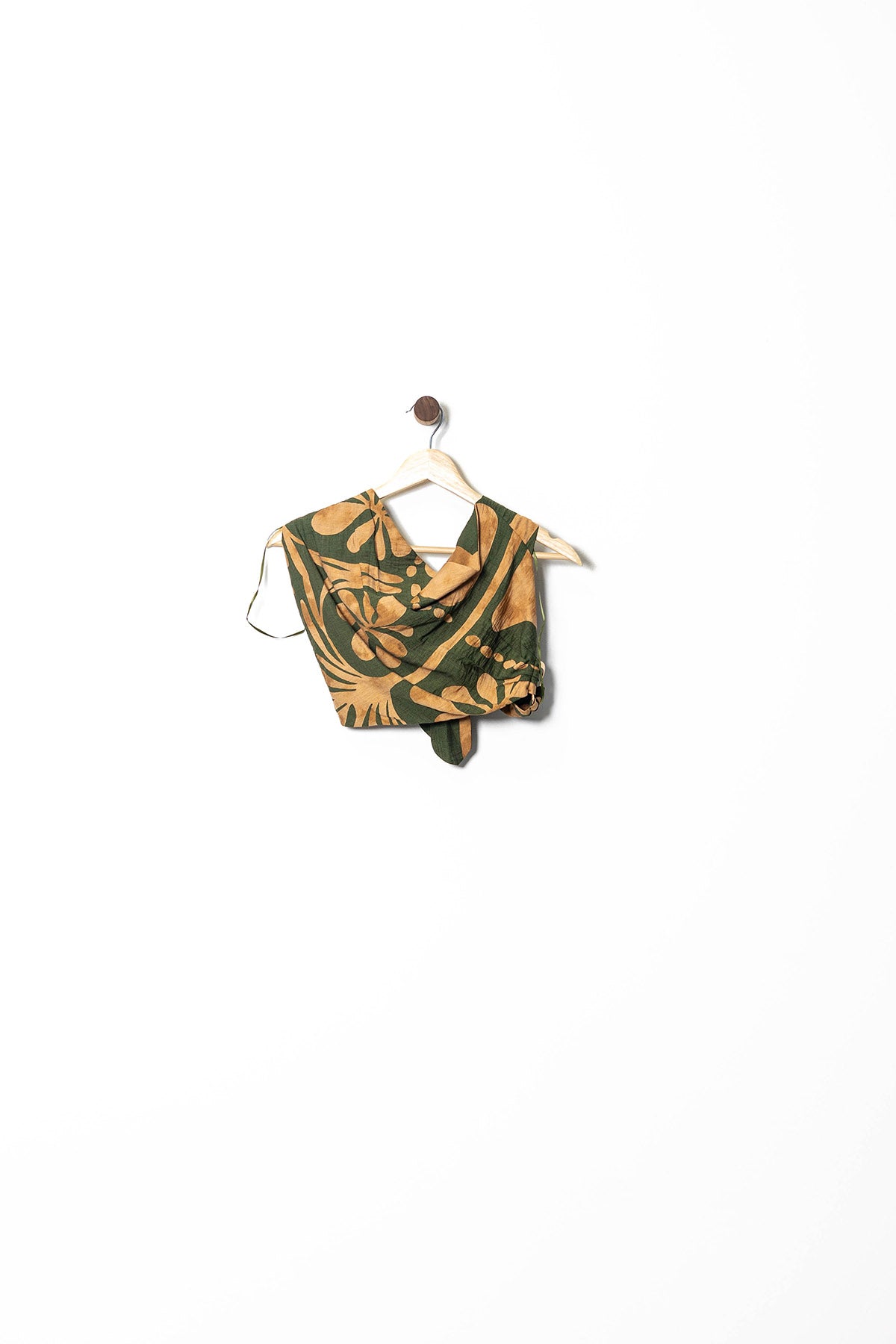 Cowl Neck Crop Top