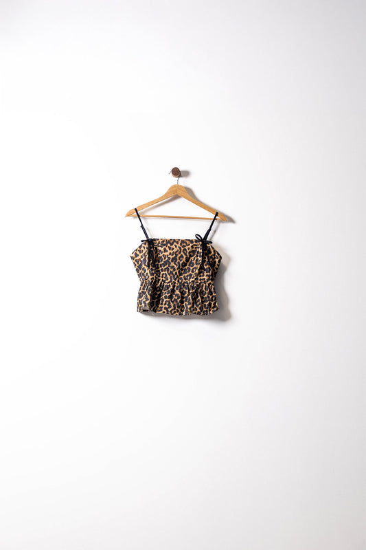 Wild Soul Leopard Cami Top
