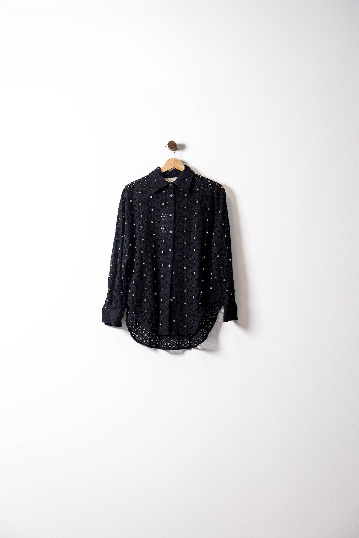 Crochet Rhinestone Shirt