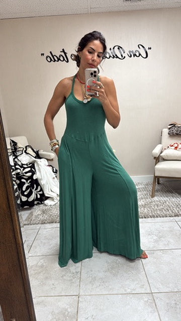 Crisscross Flow Jumpsuit