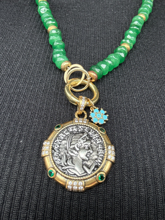 Noble Emerald Necklace