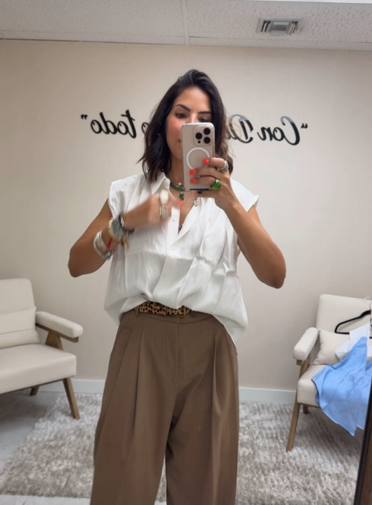 Liquid Satin Blouse