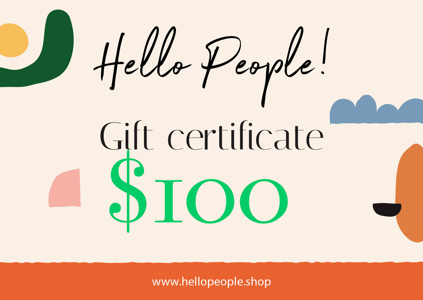 Hello People Gift Card