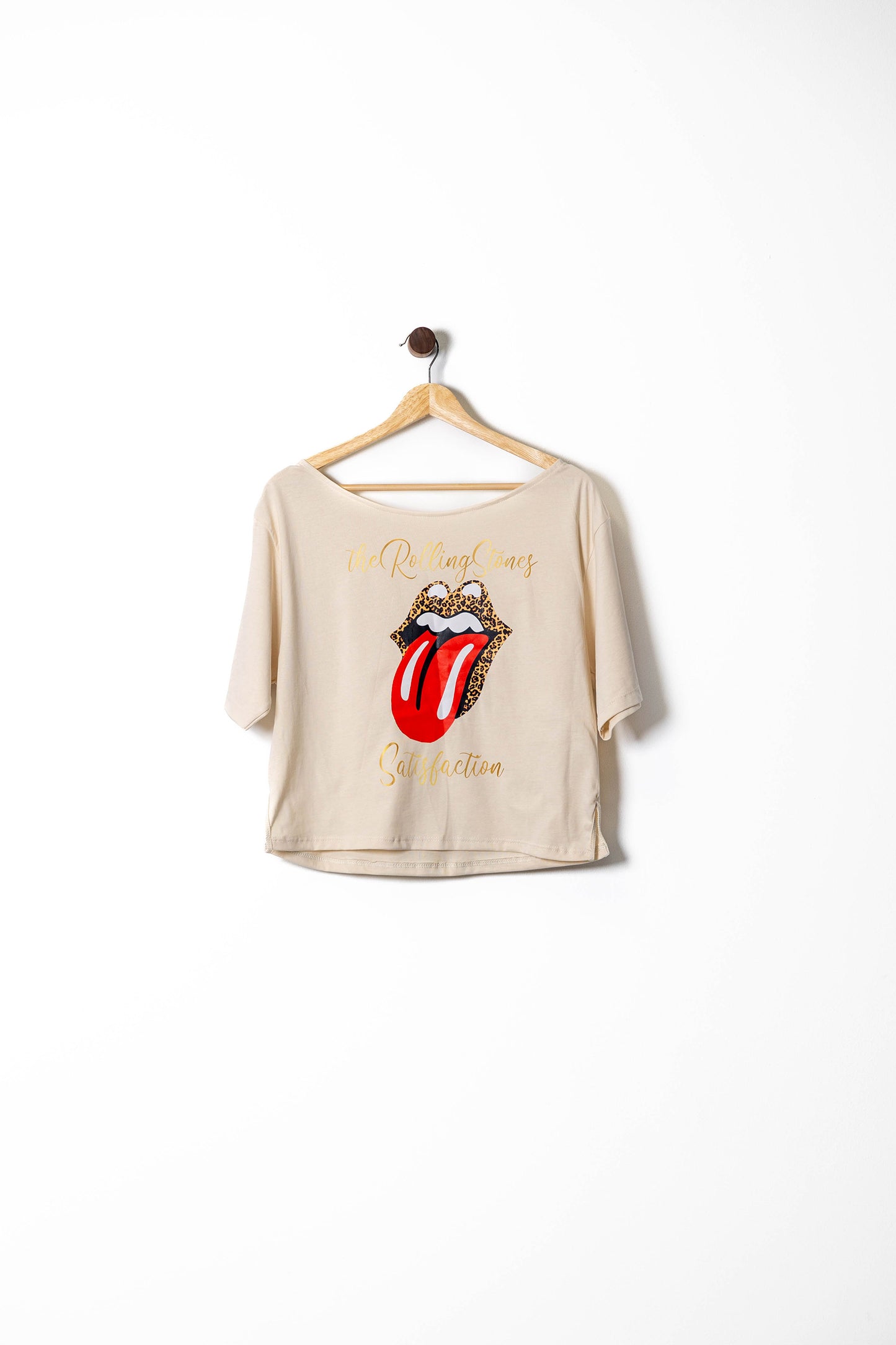 Slouchy Graphic Boatneck Tee – Various Prints