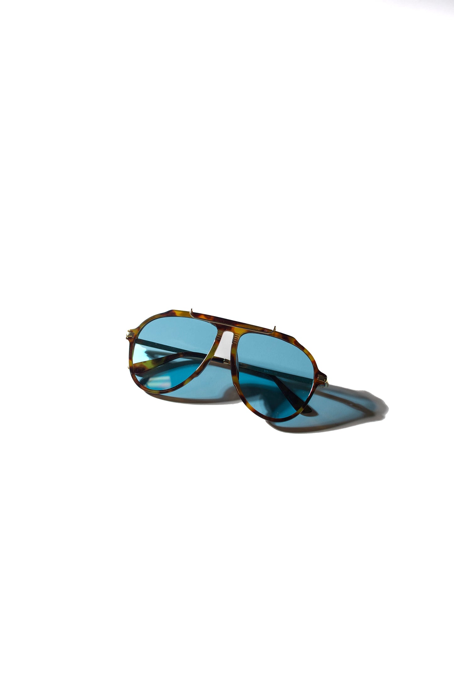 Oversized Aviator - Blue Tints