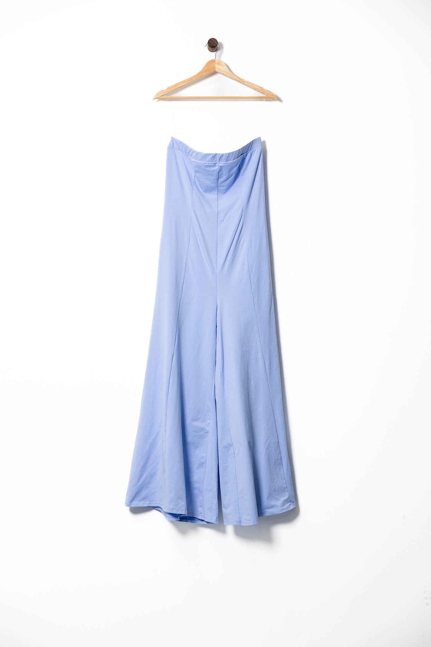 Strapless Wide-Leg Jumpsuit