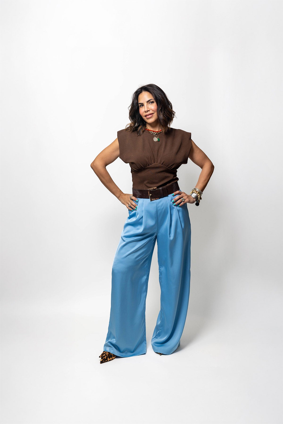 Bold Wide-Leg Palazzo Pants