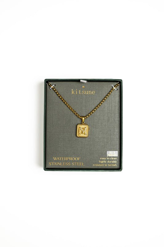 Initial Pendant Necklace