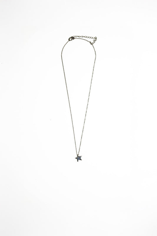 Midnight Star Charm Necklace