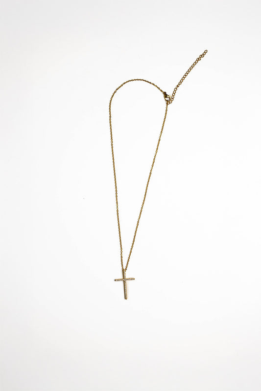 Faith Sparkle Cross Necklace