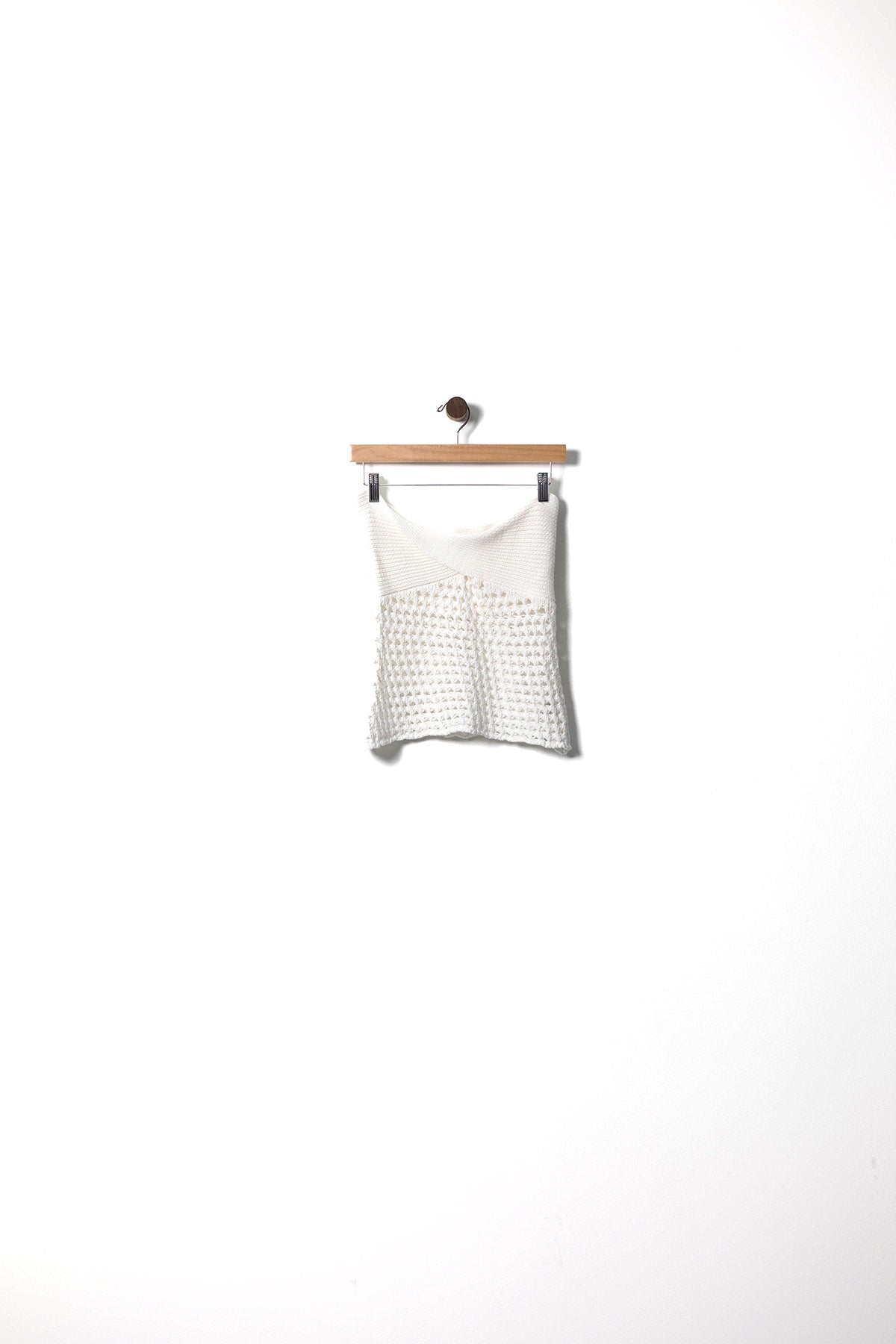 Hand-Knit Crochet Bandeau Top