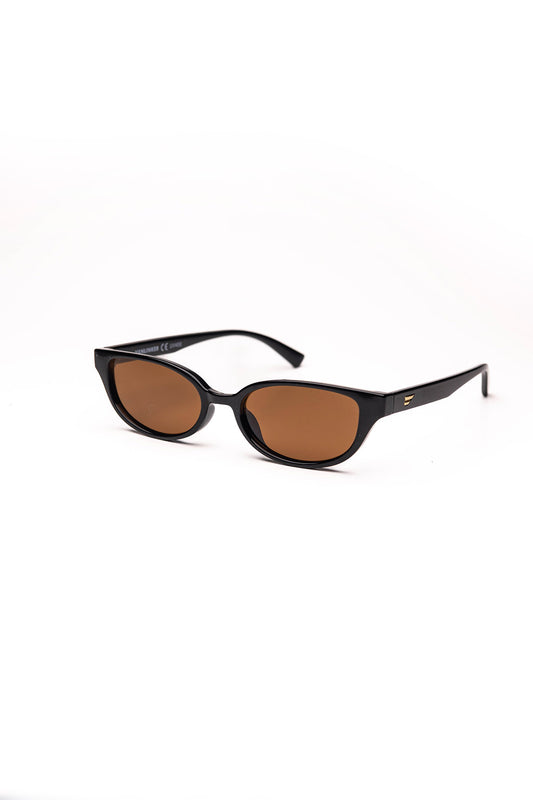 Retro Oval Sunglasses – Brown Tortoiseshell