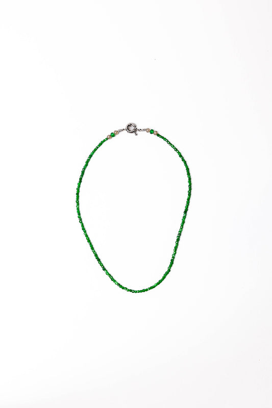 Lucky Green CrystalNecklace