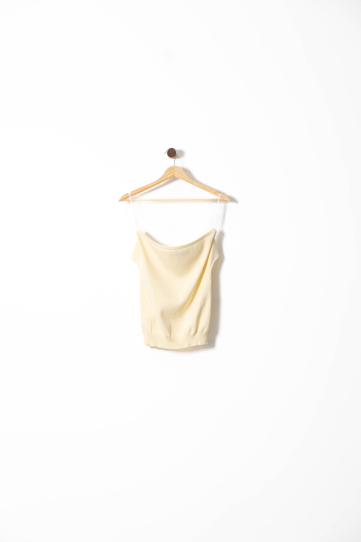 Soft Yellow Knit Top