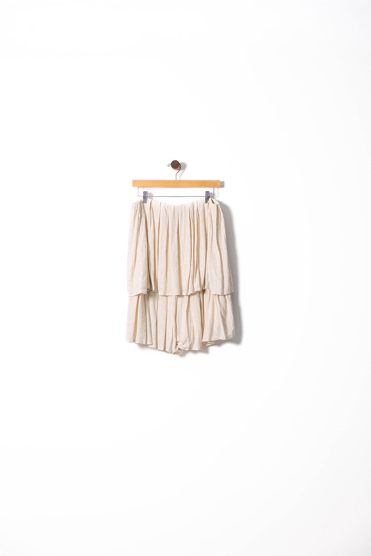 Double Layer Linen Romper