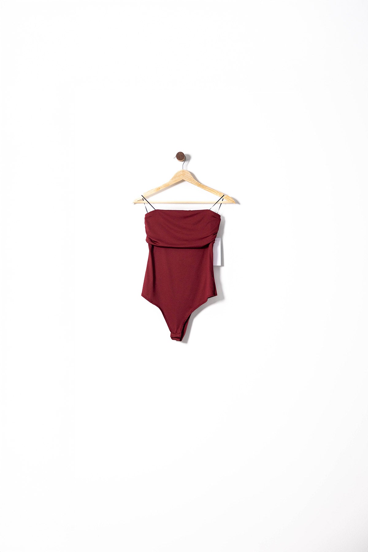 Strapless Draped Bodysuit