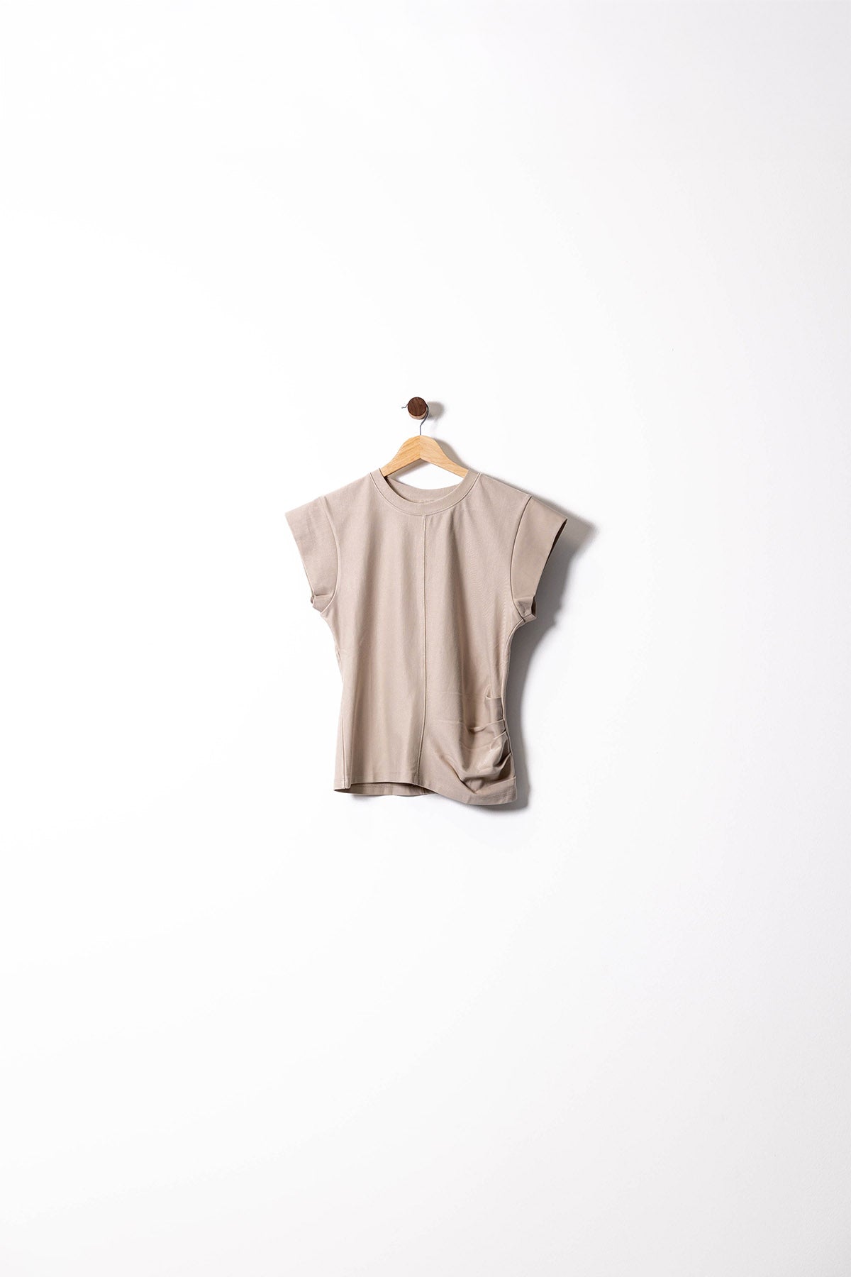 Cap Sleeve Structured Top