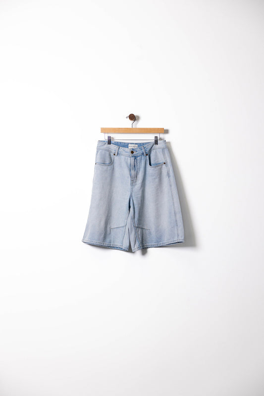 Denim Flow Shorts