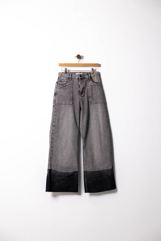 Shadow Alchemy Wide-Leg Jeans