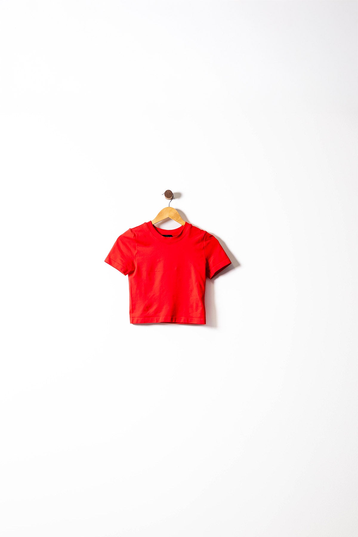 Classic Cropped White Tee