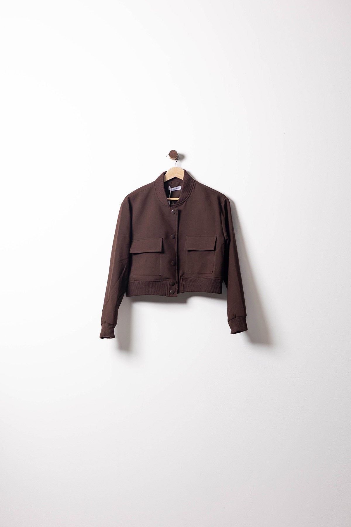 Sculpted Pocket Cropped Jacket